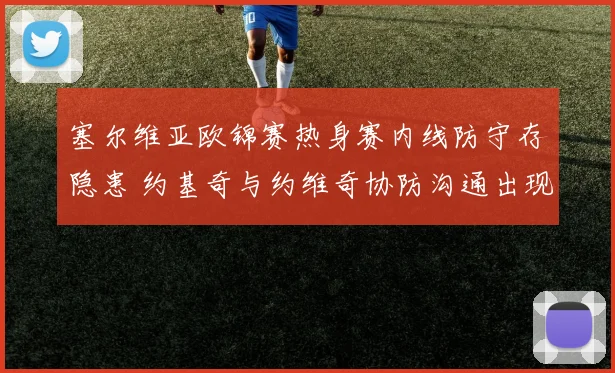 塞尔维亚欧锦赛热身赛内线防守存隐患 约基奇与约维奇协防沟通出现位置冲突